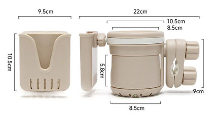 Baby stroller accessories baby bottles rack for baby cup holder