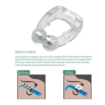 Silicone Magnetic Anti Snoring Nasal Dilator